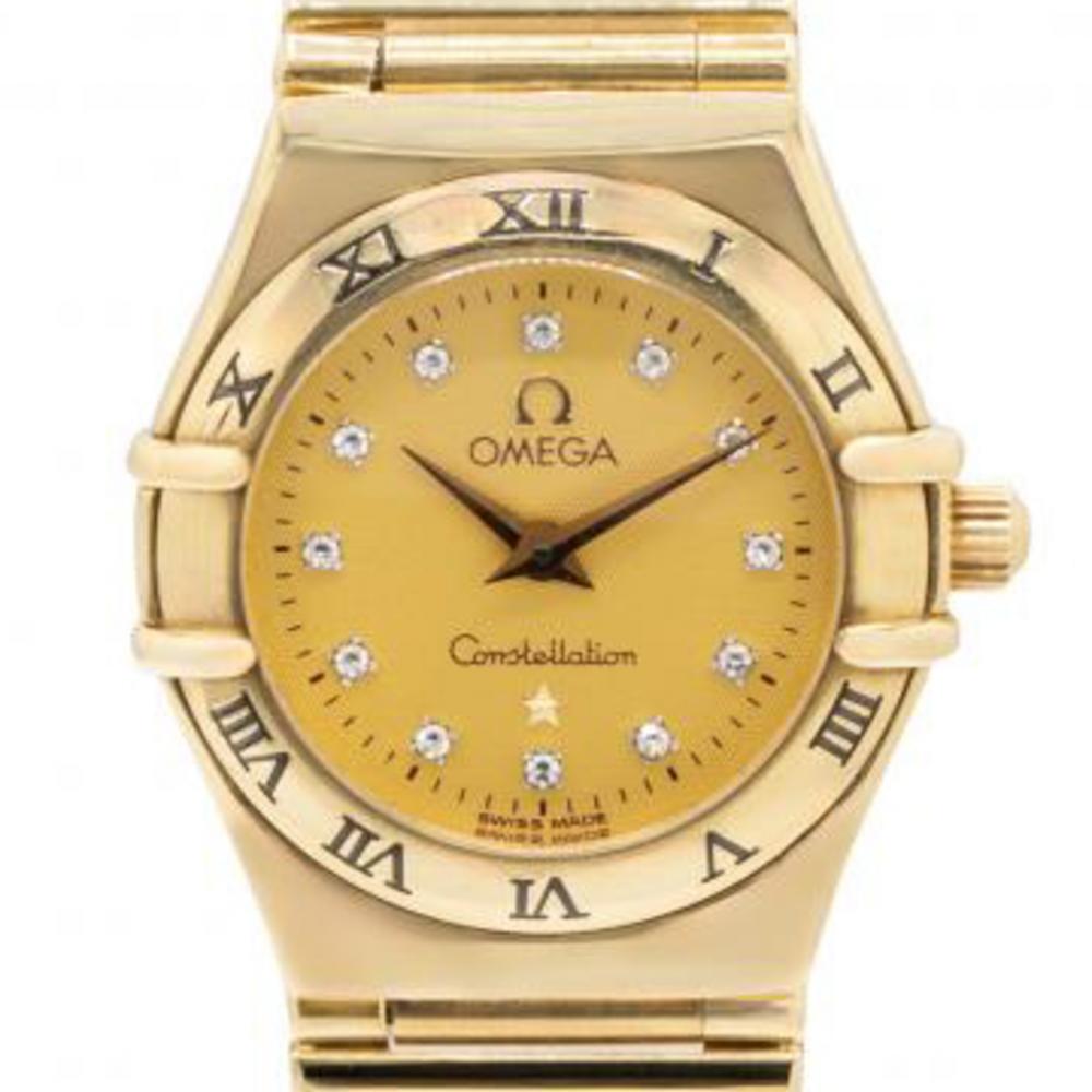 Omega Constellation 22.5MM 1160.79.00 18Kt Yellow Gold Watch